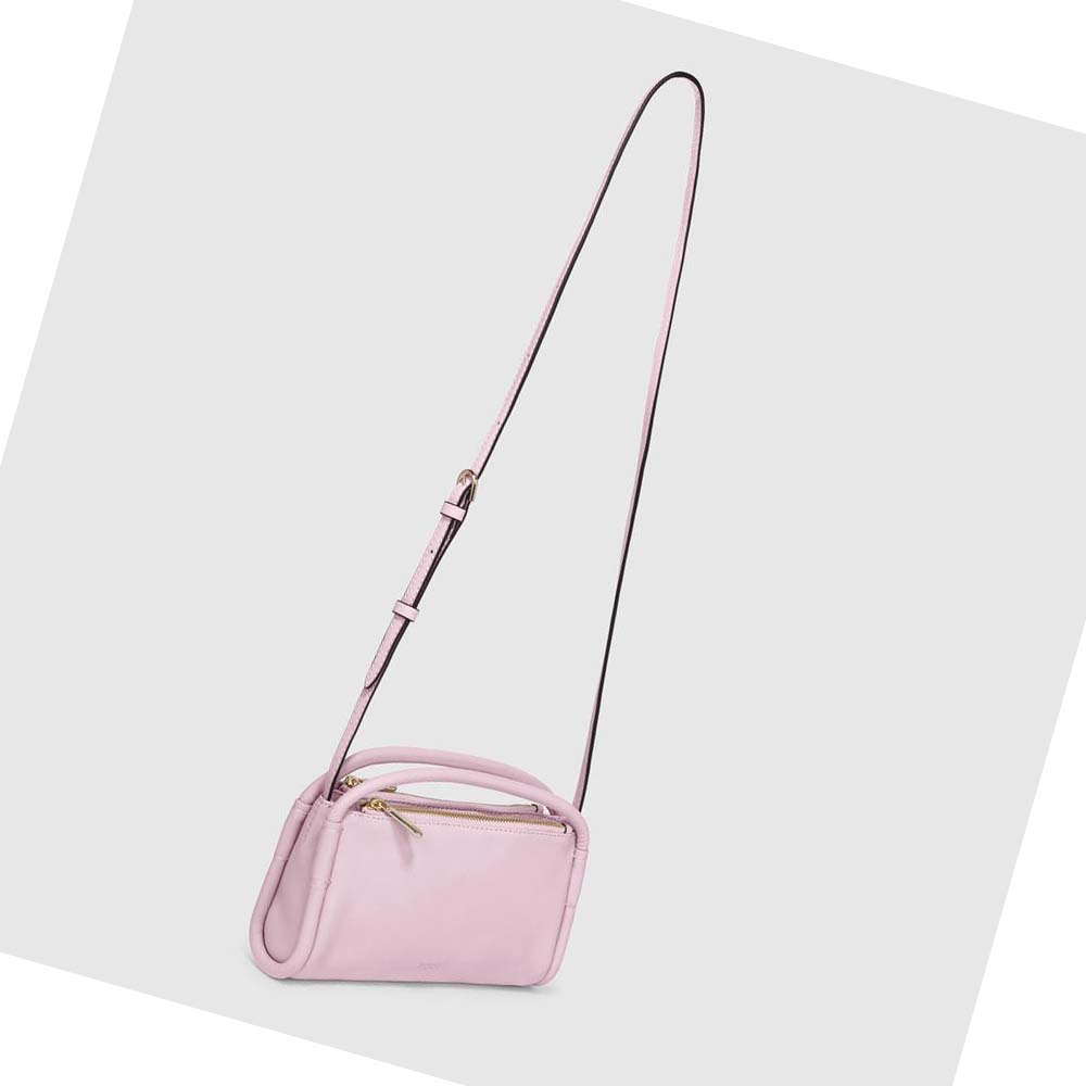 Férfi Ecco Contact Crossbody Válltáskák Rózsaszín | HU 776JPQ